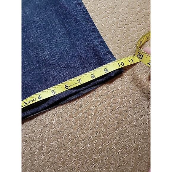 Vintage Rare Parasuco Denim Legend Jeans Womens 11 Blue Stretch Bohemian Italy - Picture 9 of 14